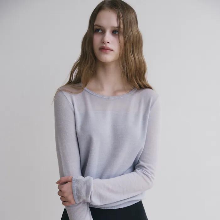 Puri sheer knit