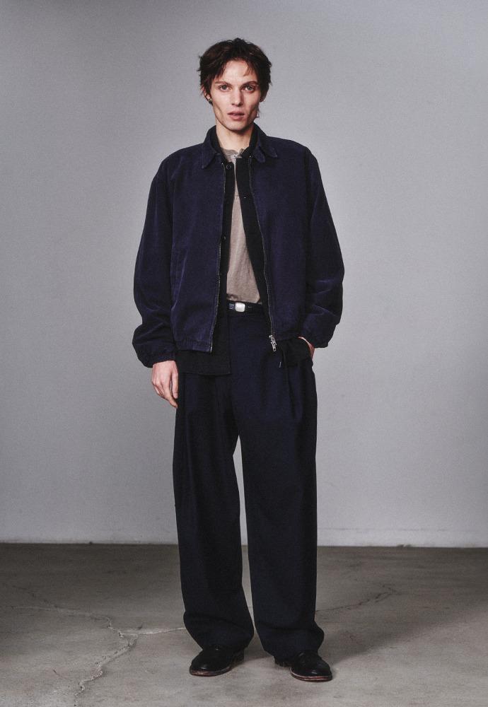 Washed Swing Jacket_Vintage Navy