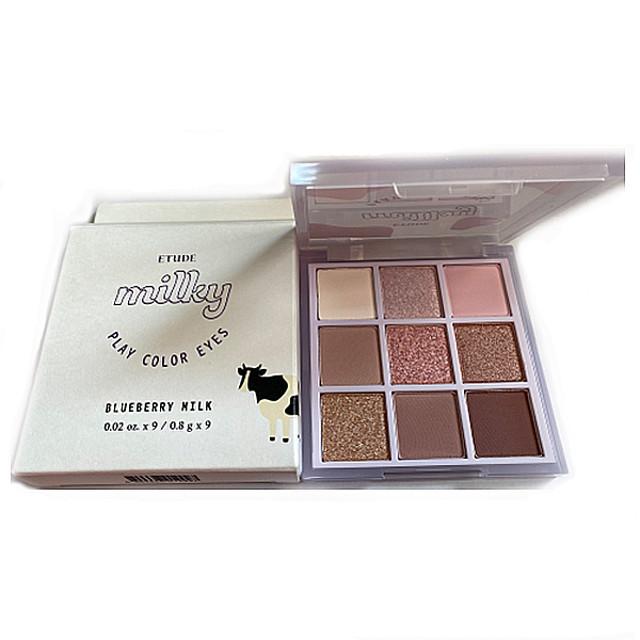 에뛰드하우스 플레이 컬러 아이즈 밀키뉴이어 (블루베리우유) (0.8gx9) : 스킨몰