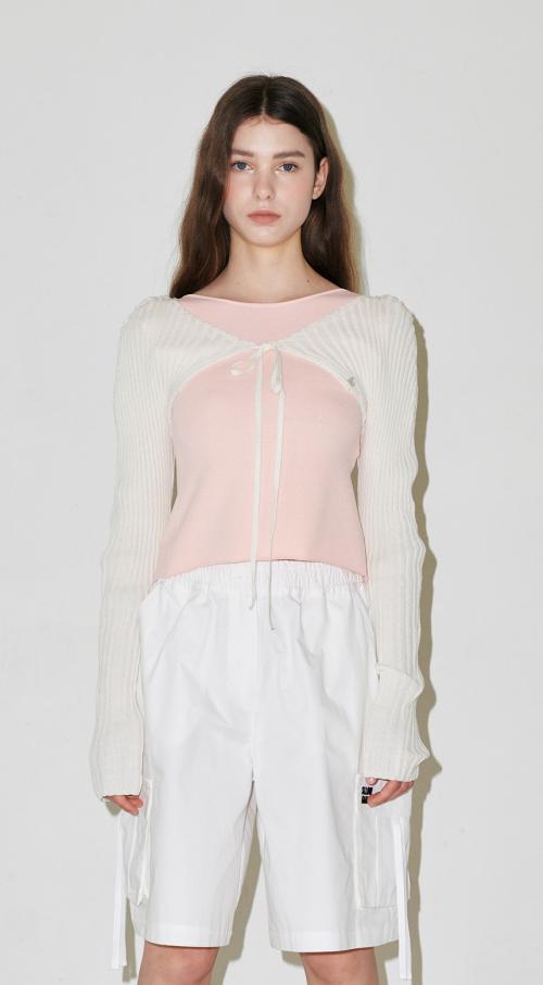 SUMMER PUFF BOLERO - IVORY
