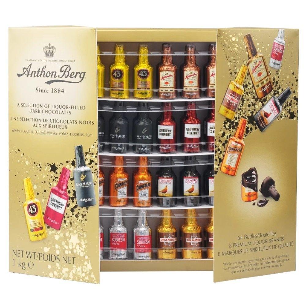 안톤버그 위스키 봉봉 8가지맛 버라이어티팩 초콜릿 64개 세트