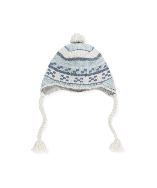 Tassel Beanie Blue