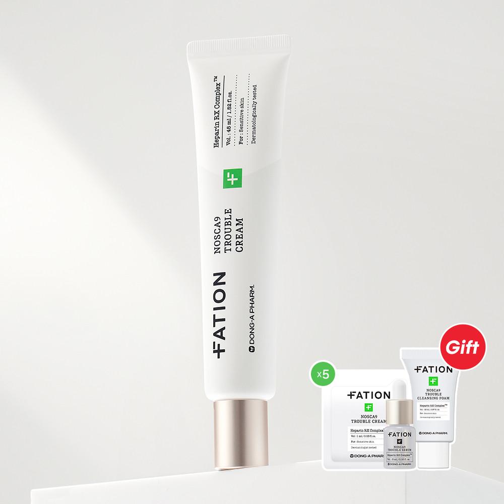 [쿠폰가 22,900원 노스카나인 스타터 3종키트 증정] 파티온 노스카나인 트러블 크림 45ml : 동아제약 파티온