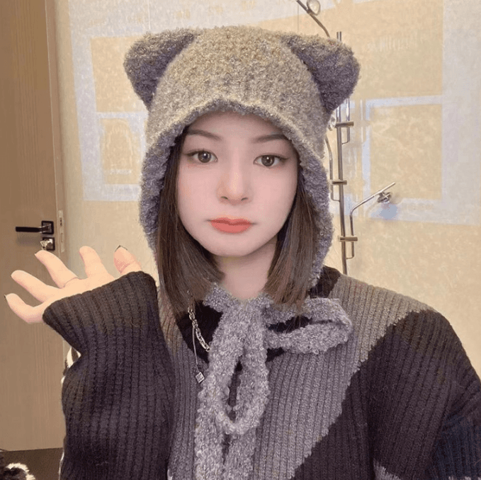 [당일출고/7color]귀마개 귀도리 양모 양털 보온 고양이 방한용품 남녀공용 스키장 눈썰매 데일리 단체 귀여운