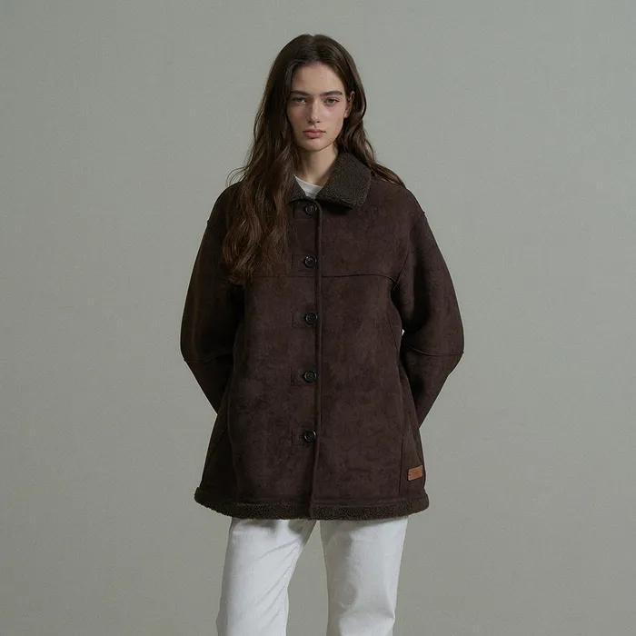 Reversible Suede Mustang_Dark Brown