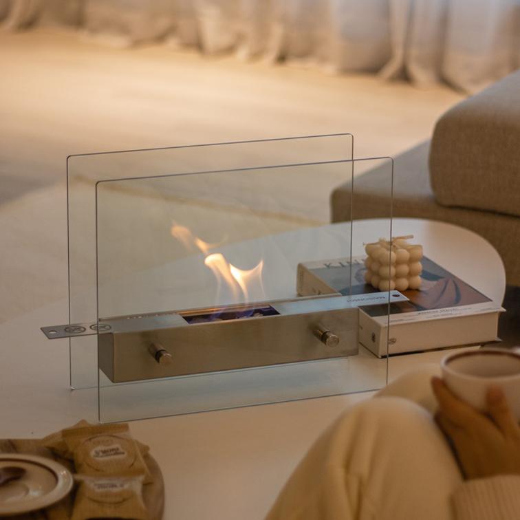 메종501 팡디오 스토브 에탄올난로 실내 가정용 불멍 캠핑감성 집들이선물