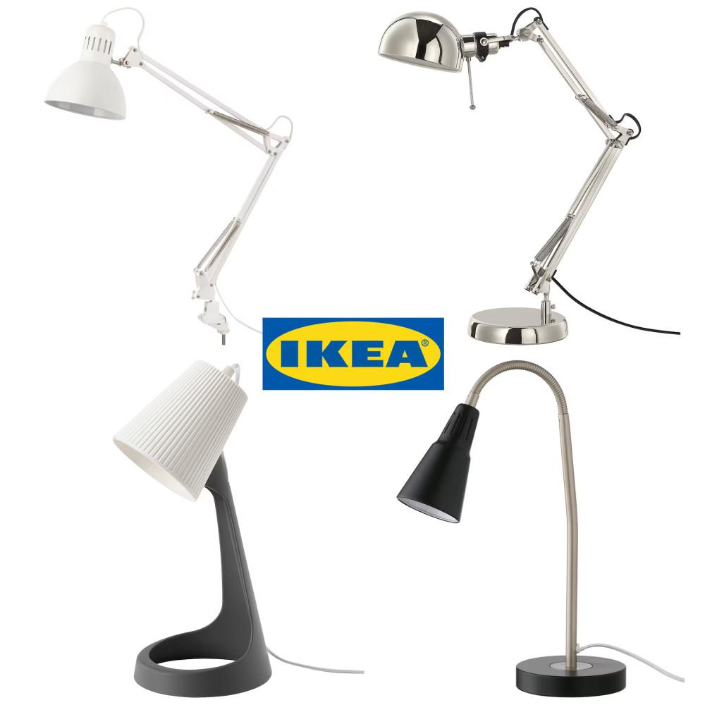 이케아 작업독서등 스탠드조명 / 테르티알 프로소 스발레트 크바르트