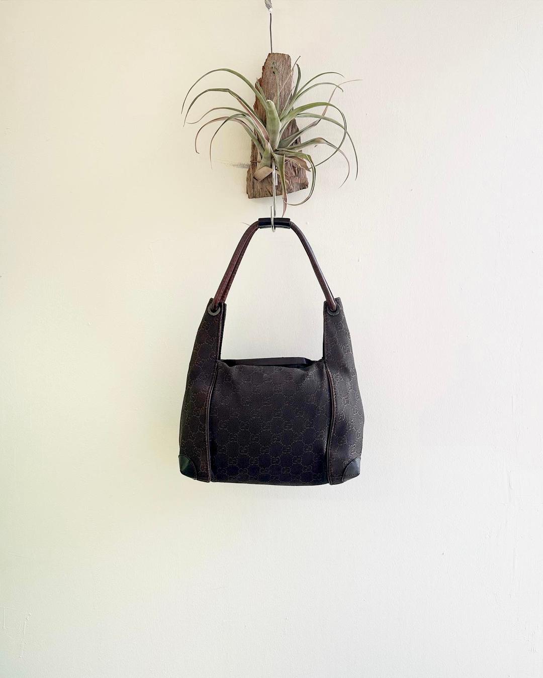 구찌 브라운 GG 숄더백