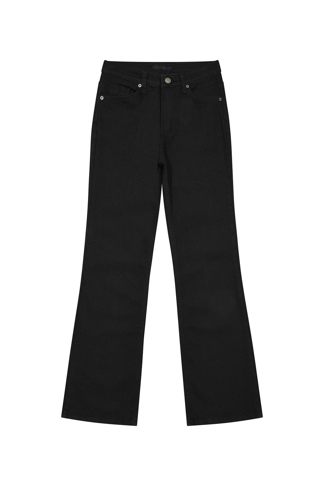 [SLOCO] Black stretch bootcut jean (4size)