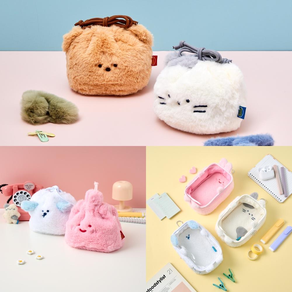 버터패밀리 스트링/PVC 파우치 모음