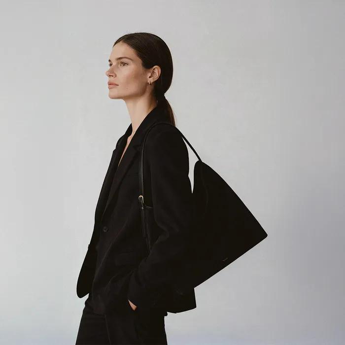 Moon Suede Bag (Black)