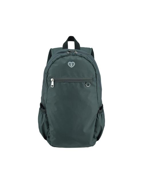 Love walk backpack - Charcoal (러브 워크 백팩 차콜)