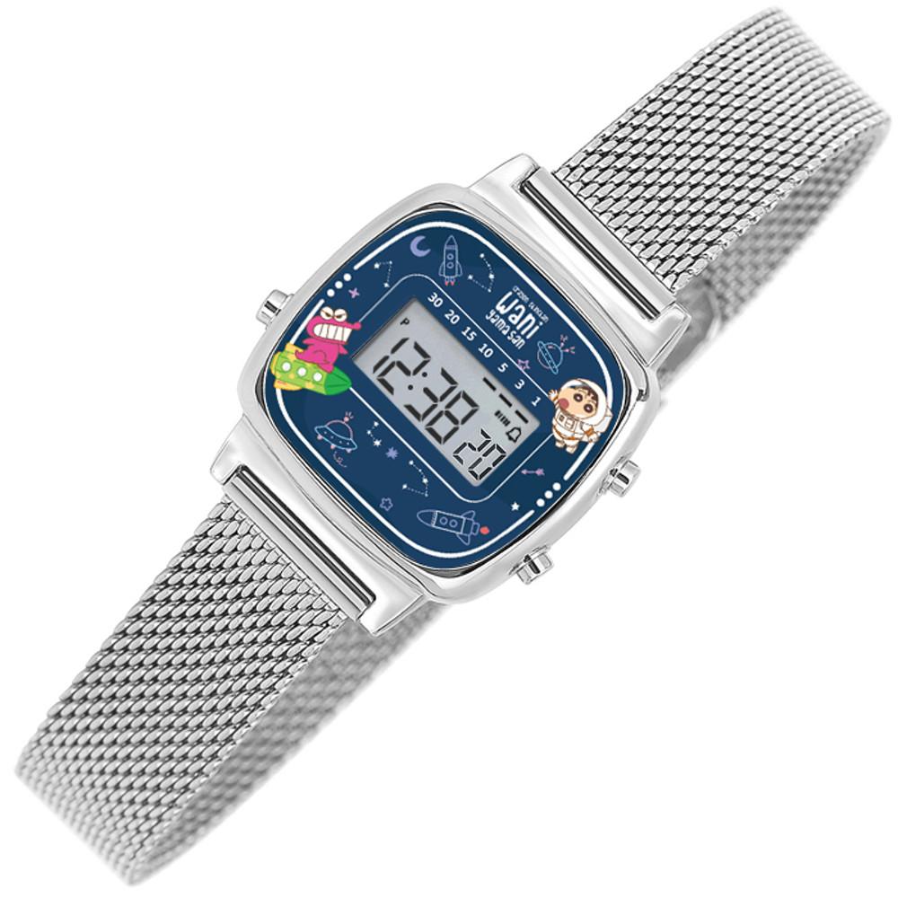 짱구는못말려 짱구 굿즈 워니 신짱구 캐릭터 메쉬손목시계