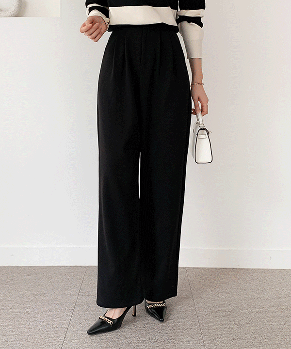 LS152울트라스판시크릿밴딩와이드슬랙스(밴딩,기장별) WCA050402