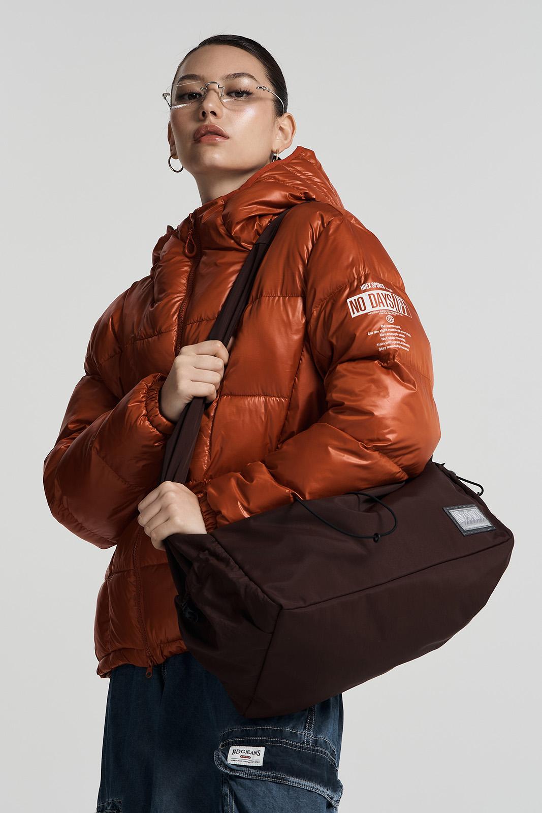 스트링 숄더백 (Brown)