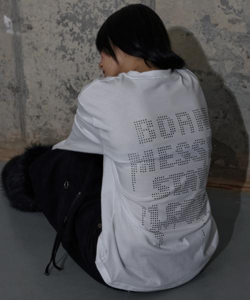 FF 레터링 롱슬리브 (WHITE) F25ZB022