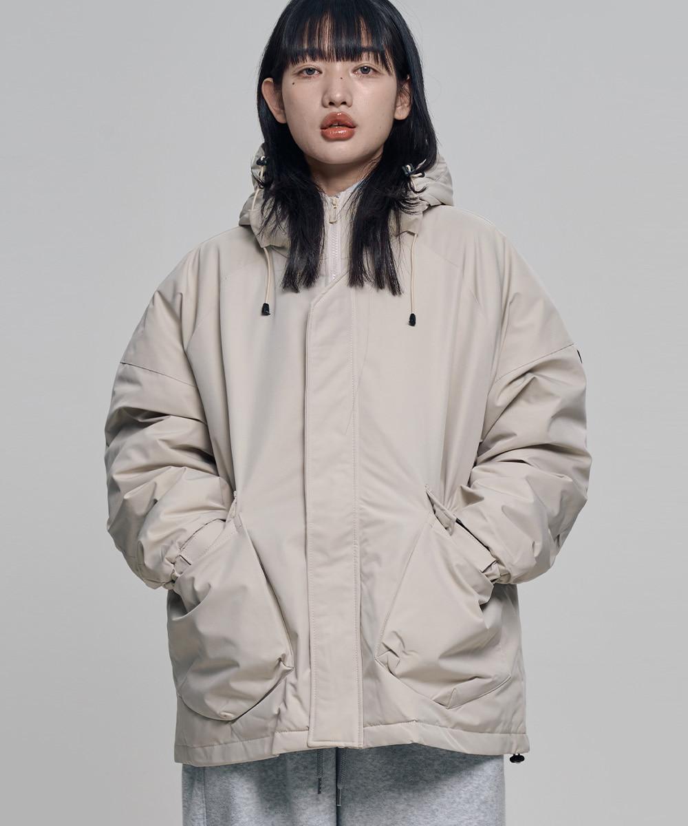 에센셜 포켓 패딩 아이보리