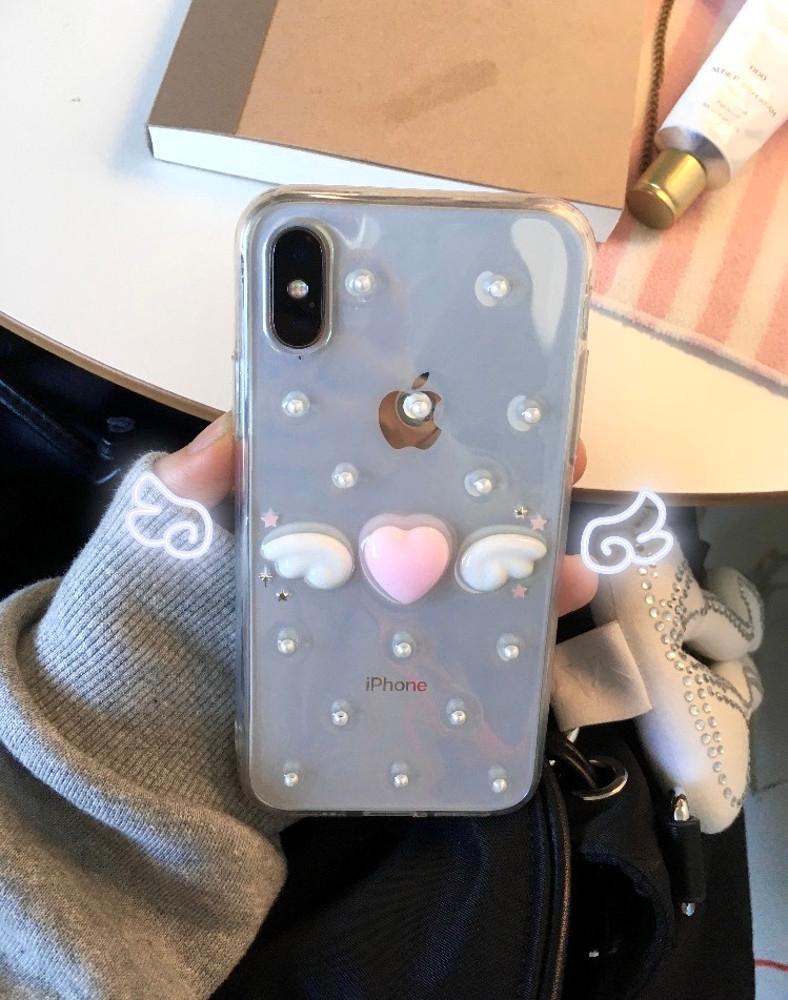 (커스텀) 도트엔젤 레진케이스 날개 케이스