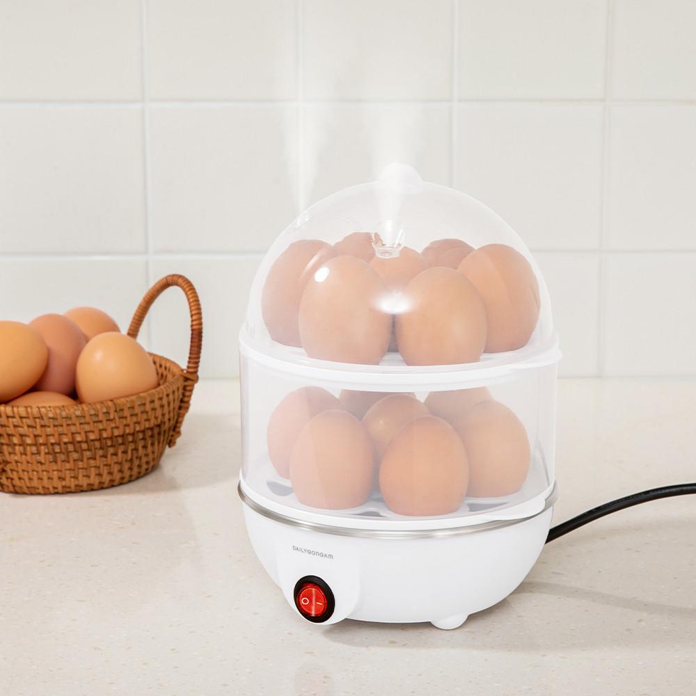 일상공감 삶아보게 멀티쿠커 만능 멀티 찜기 에그스티머 계란삶는기계