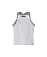 CHU ~  SLEEVELESS TOP - LIGHT GRAY