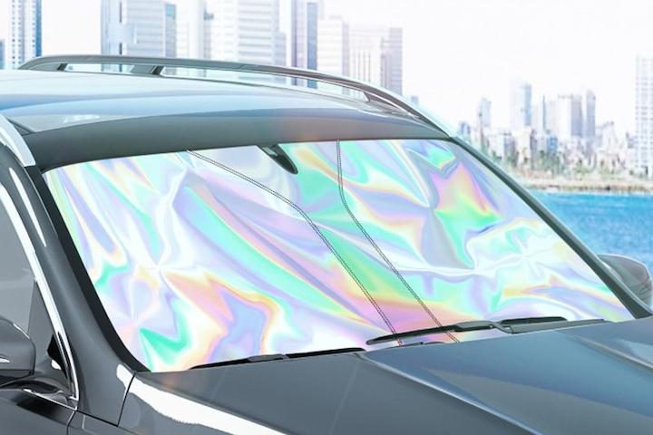 자동차 차량용 햇빛가리개 원터치 앞유리 썬바이저 햇빛 차단 가리개 가림막 오로라