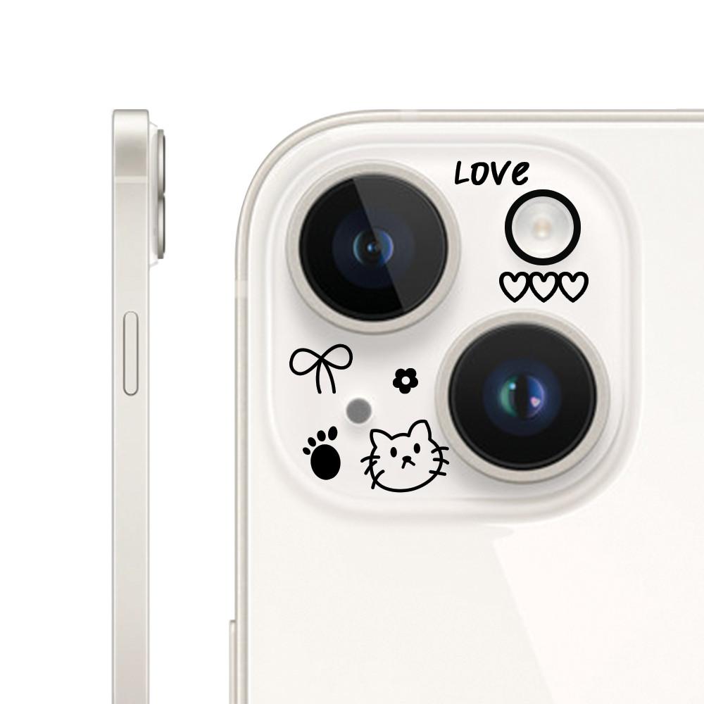 [made] 얼리너 카메라 보호필름 강화유리 아이폰 16프로 맥스 스티커 세트 (3color)