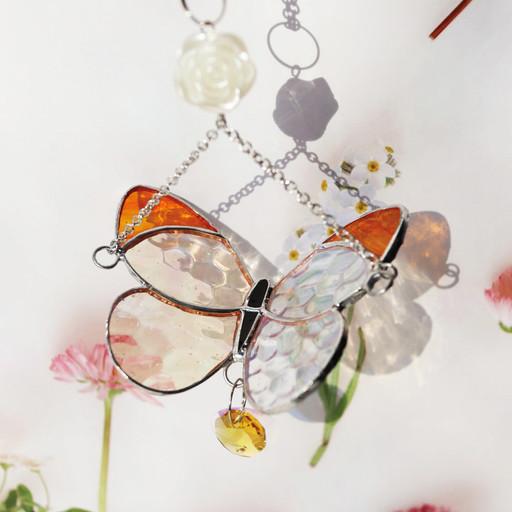 🧡🦋나비 미니 썬캐쳐/차량용 모빌🦋💙