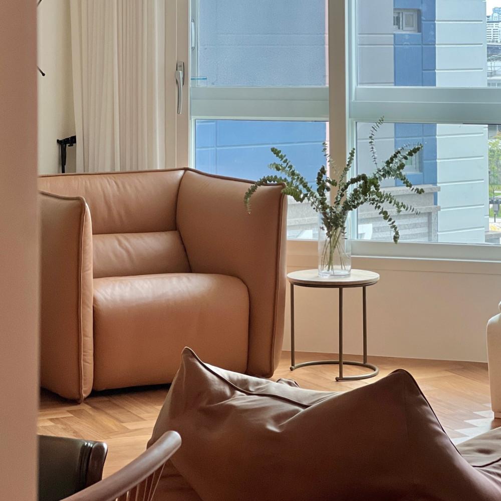 알로소 사티모션 1인소파 가죽소파 (리클라이너) : Alloso