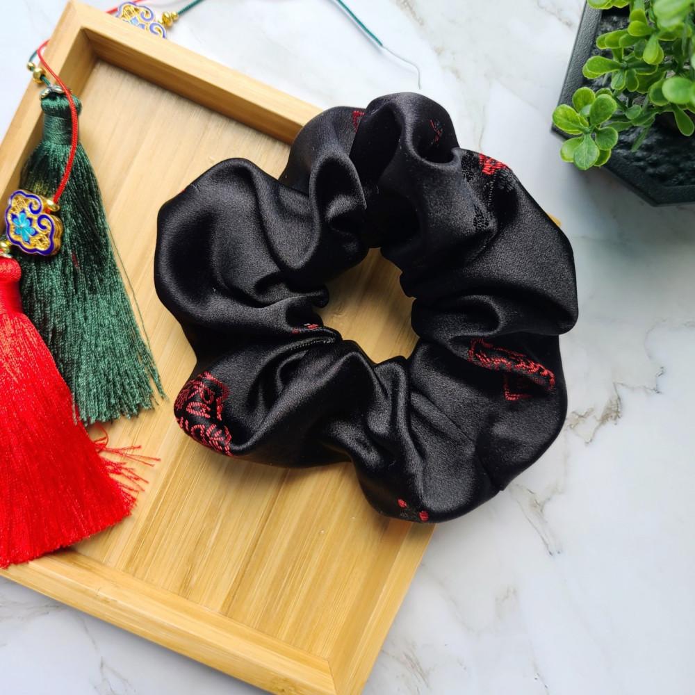 홍일점 한복 헤어 스크런치 곱창밴드 곱창머리끈 헤어슈슈 외국인선물
