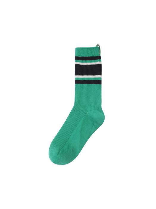 Essential Contast Socks_QXLAX23311GRX