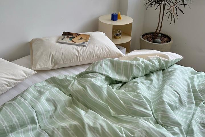 애플민트이불커버(S/Q/K)