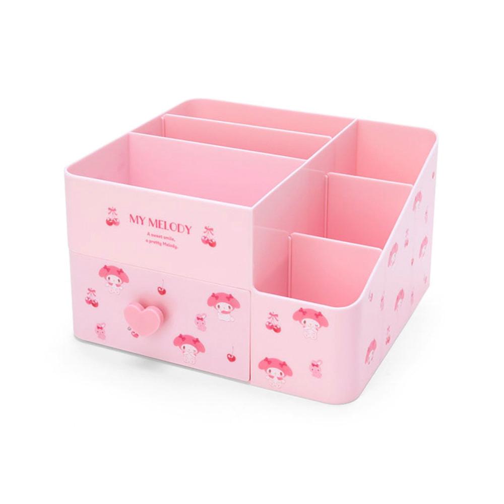 산리오 칸막이 분리가 가능한 코스메틱 수납함 인테리어박스 마이 멜로디