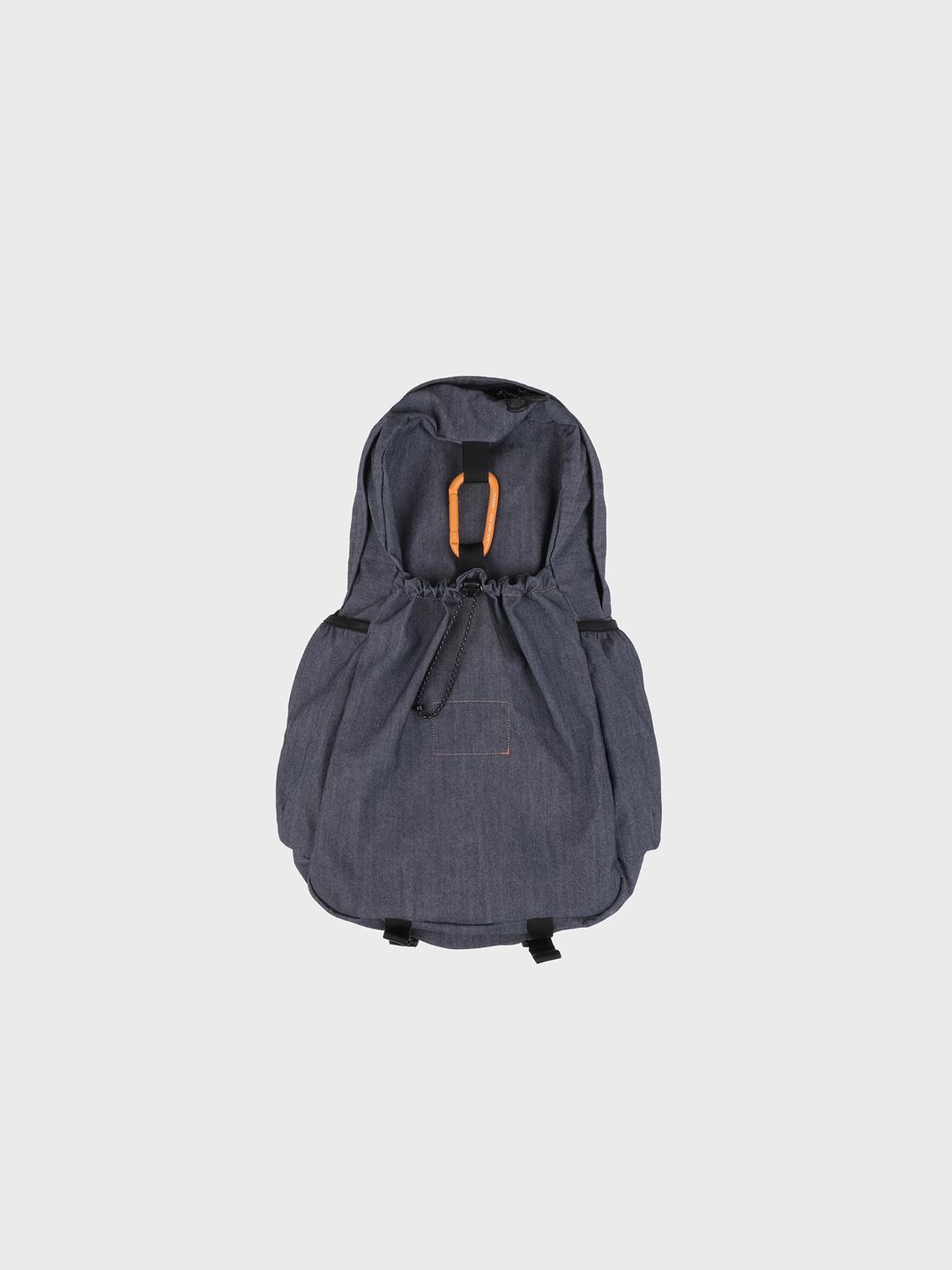 mmo backpack nylon denim / blue