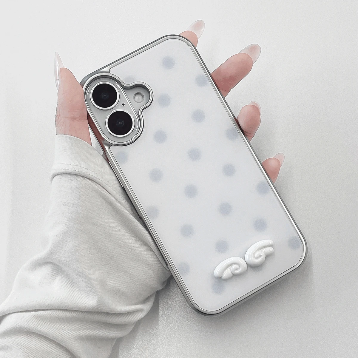 맥세이프가능💕[파츠+글라스에포]엔젤도트