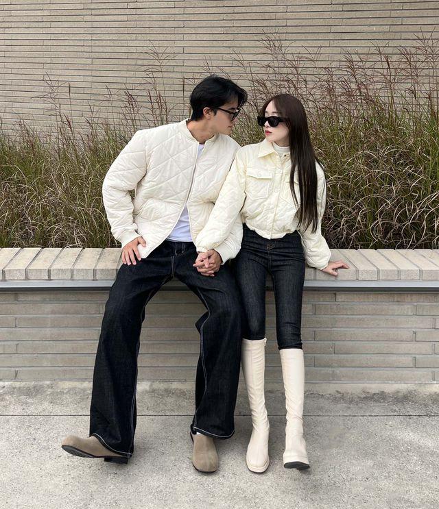 *단독[누빔 패딩 시밀러룩] 초특가 퀄팅 남녀공용 겨울 패딩 경량패딩 여자 숏패딩 크롭패딩 크롭자켓 깔깔이 집업 커플룩 시밀러룩 데이트룩 데일리룩 커플패딩 오버핏 아우터 크리스마스