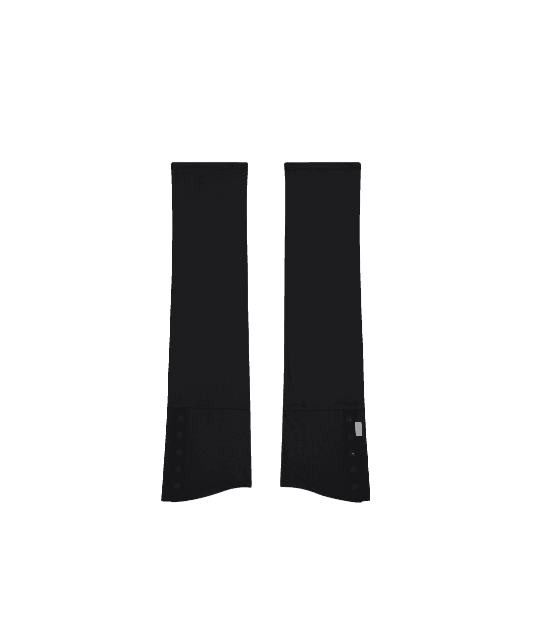 Button Slit Leg Warmer / Black