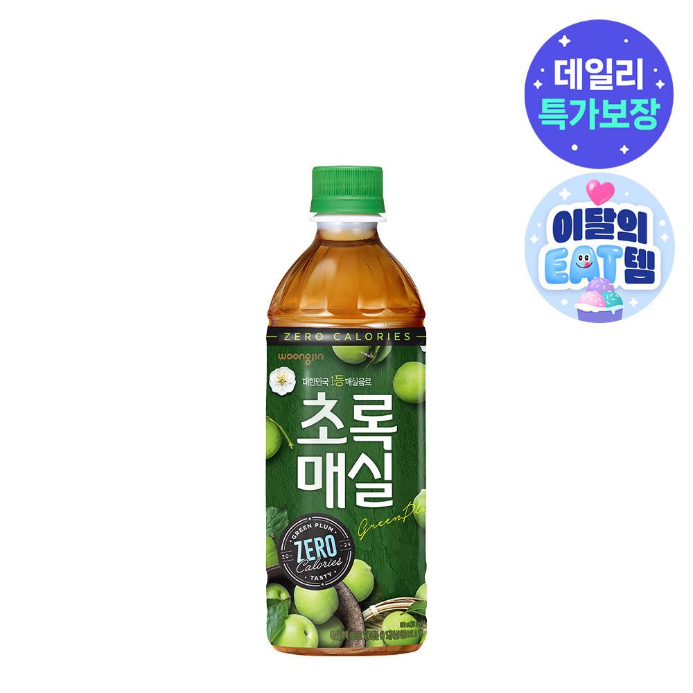 초록매실 제로 500ml, 24개