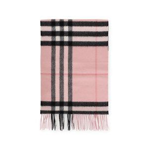 패션플러스-버버리 39941331 자이언트 체크 애쉬로즈 머플러
