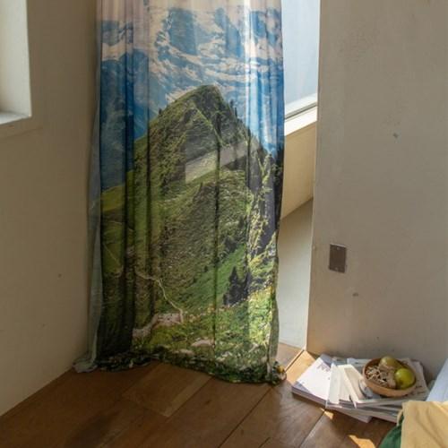 스위스 라우터브루넨 커튼 2ver 3size