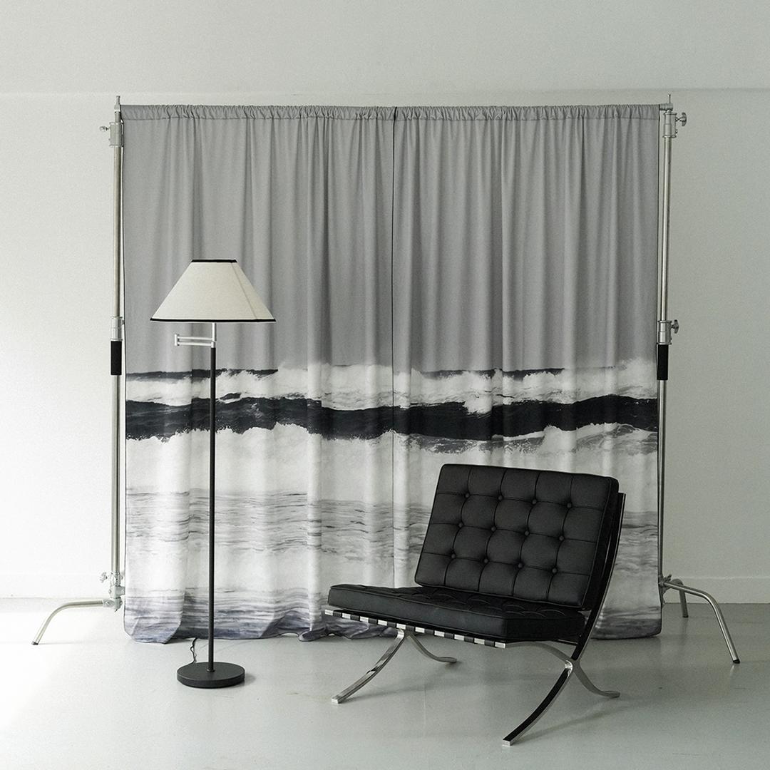 [29CM 단독] mono wave 극세사 커튼 (154x230)