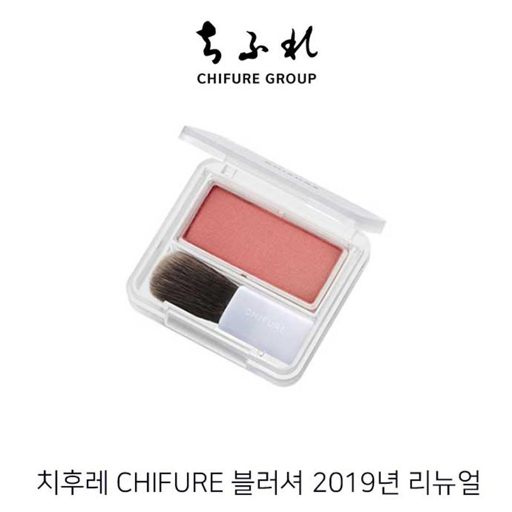 [해외] 치후레 CHIFURE 블러셔 2019년 리뉴얼 (브러쉬 포함) 5컬러