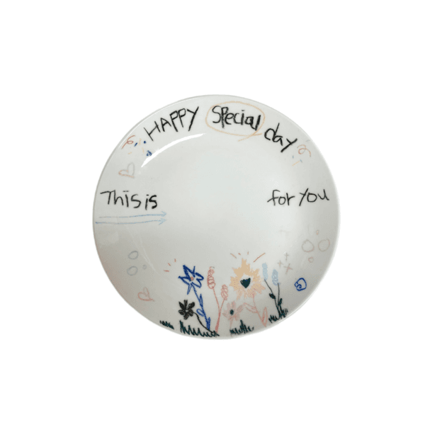 [viviflo] special drawing plate / 드로잉 접시