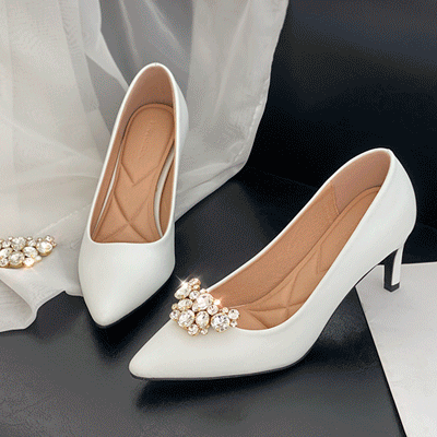 발편한 무중력 구름깔창,고퀄소가죽 스틸레토힐 1.5/5/7cm [260추가] 펌프스 구두 #봄신상 #기본힐 #웨딩슈즈