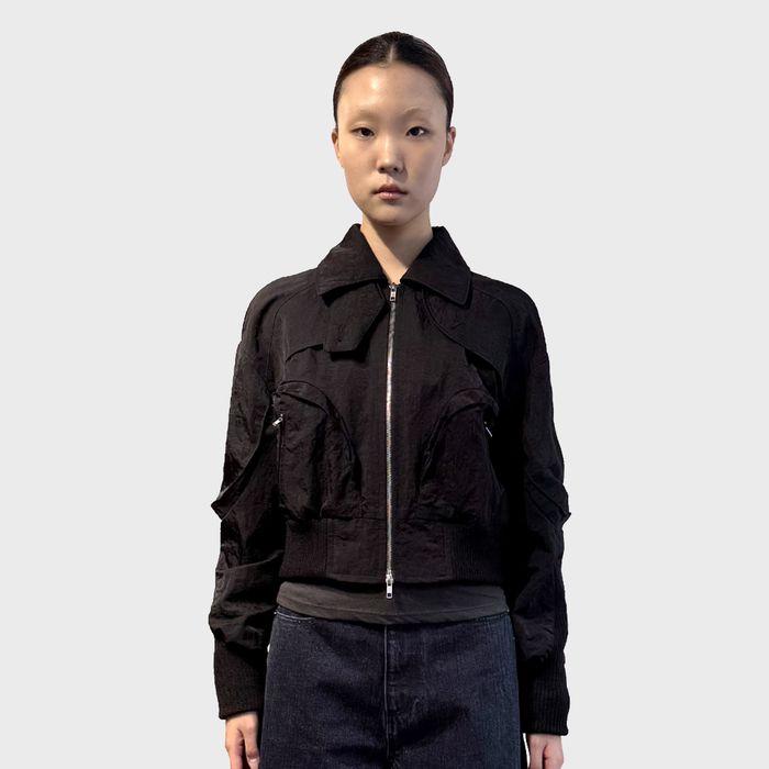 Nylon Quad Jacket, Silence