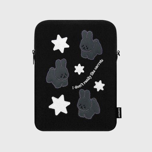 STAR BLACK POPO-BLACK(아이패드 파우치)