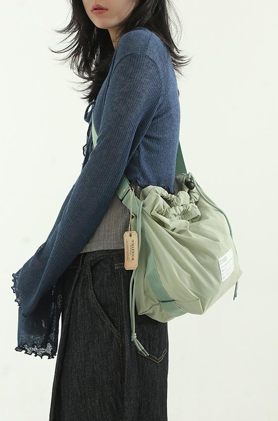 로컬맨션 double stopper paper bucket bag