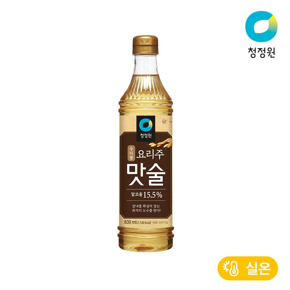 [청정원] 요리주 맛술 830ml