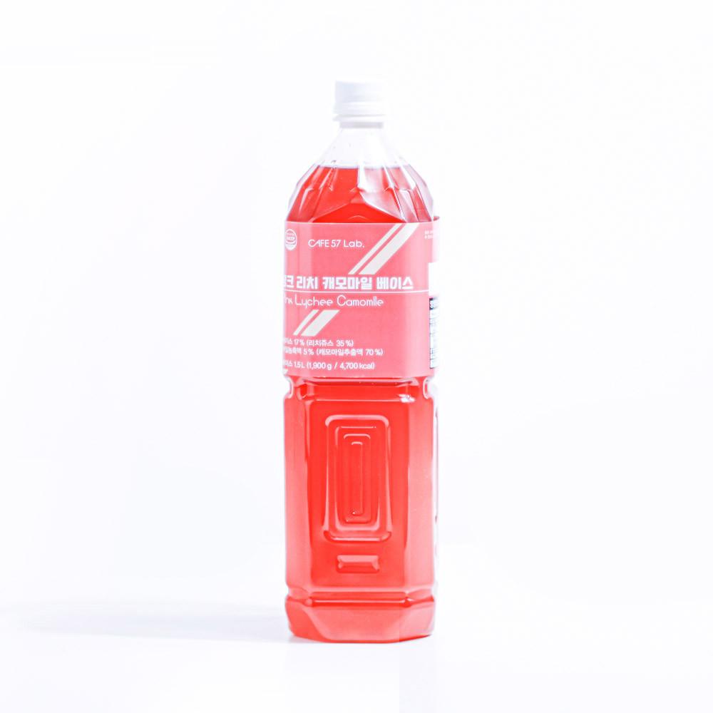 카페57 핑크리치 캐모마일 상온 베이스 1.5L [원산지:국산]