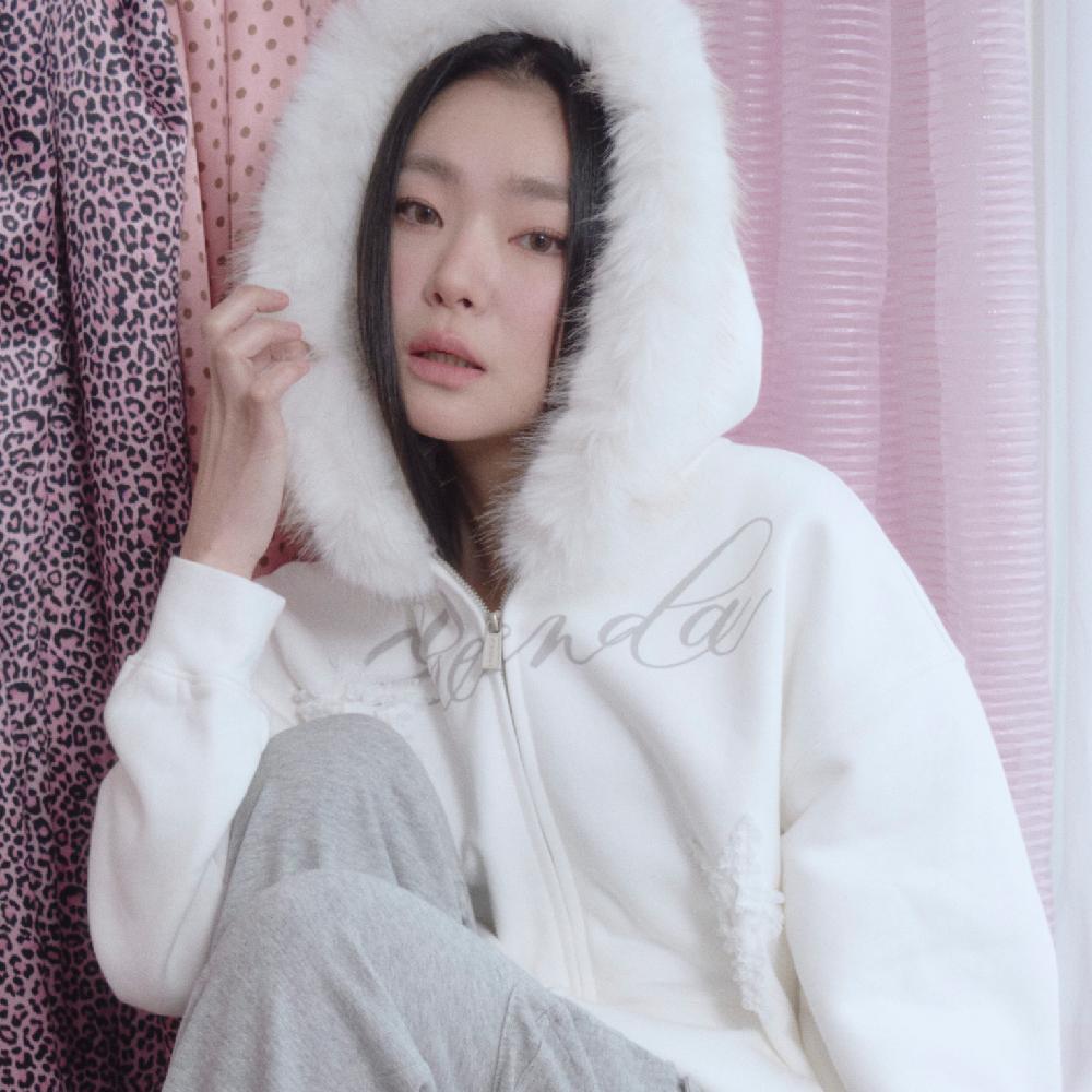 [12/16예약배송] TWO STAR HOOD ZIP-UP WHITE