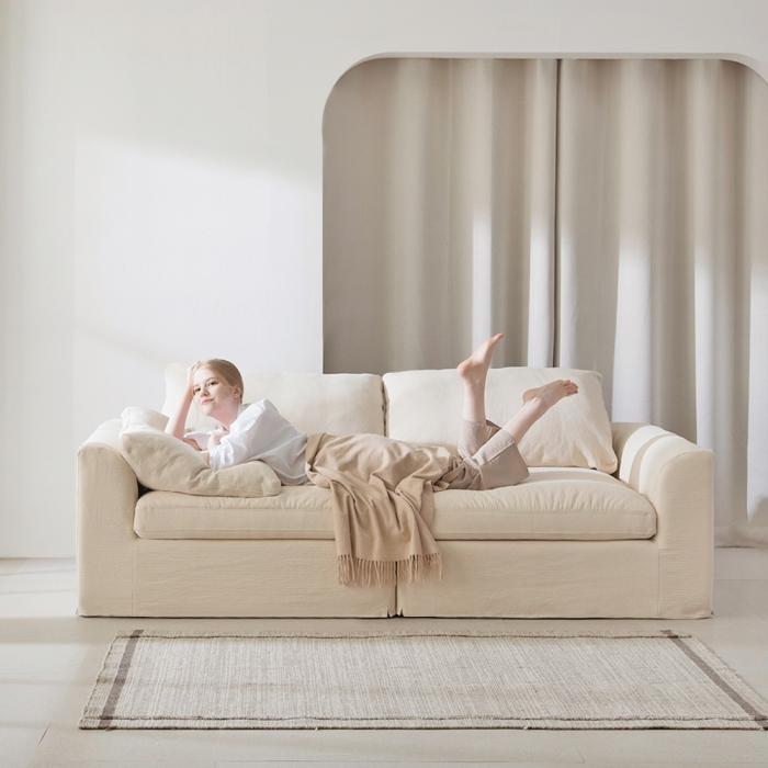 [오가닉 퓨어1939]샌디비치 3인용 모듈소파(PR709)